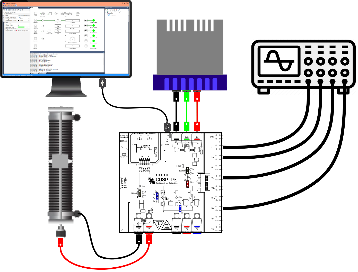 Buck converter wiring diagram